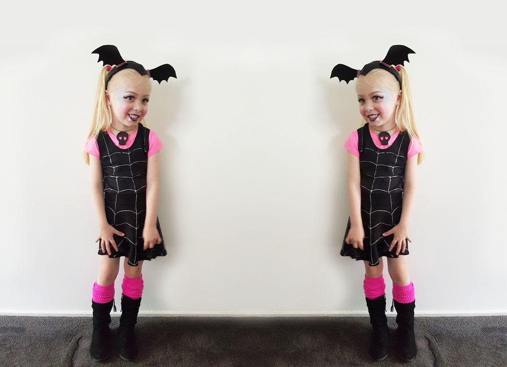 vampirina no sew fancy dress up halloween disney diy headband hair vampire tutorial mum crafts 17.jpg